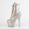 Pleaser ADORE-1020GP Champagne Glitter Patent Boots