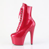 Pleaser ADORE-1020GP Purple Glitter Patent Women Ankle Boots