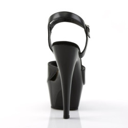 Pleaser KISS-209 Leather High Heel Platform Shoes Women