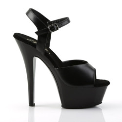 Pleaser KISS-209 Leather High Heel Platform Shoes Women