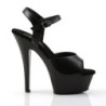 Pleaser KISS-209 Leather High Heel Platform Shoes Women