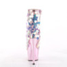 Pleaser ADORE-1031SSQ Patent Sequin Rose Metallic Chrom