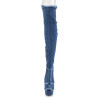 Pleaser DELIGHT-3030 Denim Blue Fabric Sale Women
