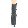 Pleaser ADORE-1020REFL Green Purple Reflective Boots