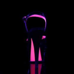 Pleaser KISS-209TT Neon High Heels Platform Shoes Women