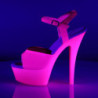 Pleaser KISS-209UV Neon High Heels Platform Shoes Women