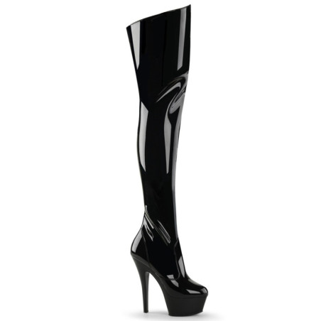Pleaser KISS-3010 Thigh high boots