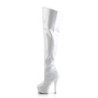 Pleaser KISS-3010 White Patent Sale Women