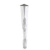 Pleaser KISS-3010 White Patent Sale Women
