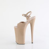 Pleaser BEYOND-009 Nude Extreme Platform High Heels