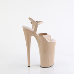 Pleaser BEYOND-009 Nude Extreme Platform High Heels