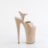 Pleaser BEYOND-009 Nude Extreme Platform High Heels