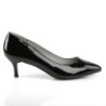 Pleaser Pink Label KITTEN-01 Black Patent Sale Women