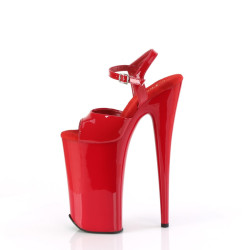 Pleaser BEYOND-009 Red Extreme Platform High Heels