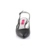 Pleaser Pink Label KITTEN-02 Black Vegan Leather Sale