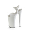 Pleaser BEYOND-009 White Extreme Platform High Heels