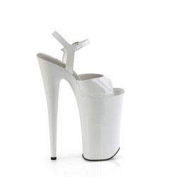 Pleaser BEYOND-009 White Extreme Platform High Heels