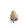 Pleaser Pink Label KITTEN-03 Taupe Nubuck Sale Women