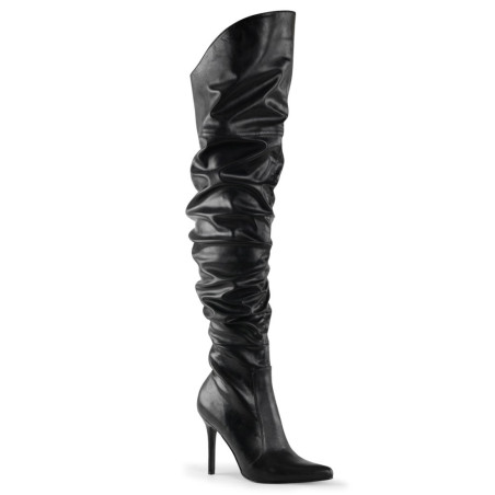 Pleaser CLASSIQUE-3011 Vegan Thigh High Stiletto Boots