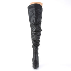 Pleaser CLASSIQUE-3011 Vegan Thigh High Stiletto Boots
