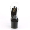 Pleaser KNUCKS-708 Transparent Black Sale Women