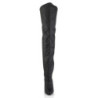 Pleaser LEGEND-8868 Black Vegan Leather Sale Women