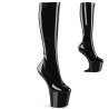 Pleaser CRAZE-2000 Patent Pony Platform Heelless Boots
