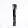 Pleaser CRAZE-2000 Patent Pony Platform Heelless Boots