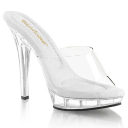Fabulicious LIP-101 Mules High Heels