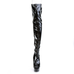 Pleaser DELIGHT-3011 Platform Over The Knee Boots