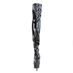 Pleaser DELIGHT-3011 Platform Over The Knee Boots