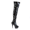Pleaser DELIGHT-3011 Platform Over The Knee Boots