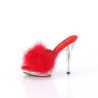 Fabulicious LIP-101-8 Red Satin Fur Transparent Sale