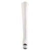 Pleaser DELIGHT-3019 White Laced Thigh High Boots