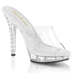 Fabulicious LIP-101SDT Mules High Heels