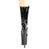 Pleaser FLAMINGO-1050 Black Patent Women Ankle Boots