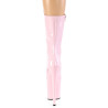 Pleaser FLAMINGO-1050 Rose Patent Women's Ankle Boots