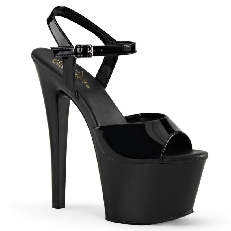 Pleaser SKY-309VL Black Patent Sale Women Pleaser SKY-309VL Black Patent Sale Women