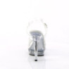 Fabulicious LIP-108R Clear Strass High Heeled Sandals