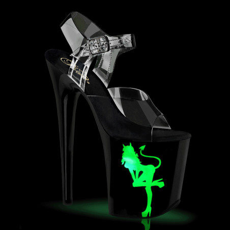 Pleaser FLAMINGO-808NLDG Exotic High Heels Pole Dance