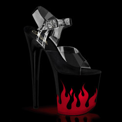 Pleaser FLAMINGO-808NLFL Exotic High Heel Pole Dance Shoes