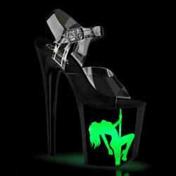 Pleaser FLAMINGO-808NLSG Exotic High Heels Pole Dance