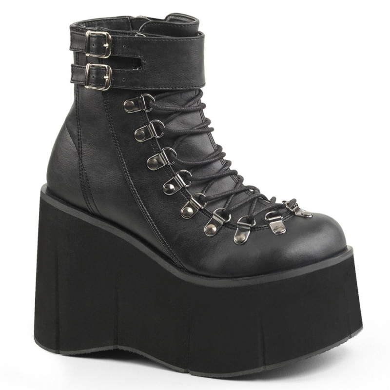 Demonia KERA-21 Black Vegan Platform Boots Women Demonia KERA-21 Black Vegan Platform Boots Women