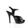 Fabulicious LIP-109 Black Party High Heels Sandals Women