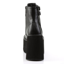 Demonia KERA-21 Black Vegan Platform Boots Women