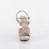 Fabulicious LIP-109 Nude Party High Heels Sandals Women