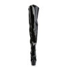 Pleaser KISS-3010 Platform Heeled Over The Knee Boots