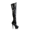 Pleaser KISS-3010 Platform Heeled Over The Knee Boots