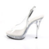 Fabulicious LIP-150 Transparent Silver Sale Women