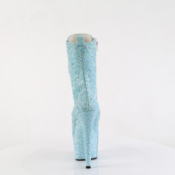 Pleaser ADORE-1040GR Baby Blue Glitter Strass Matching
